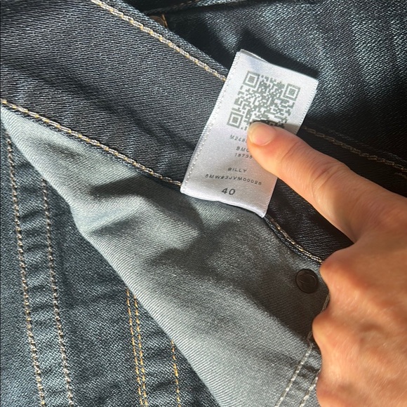 True Religion Men's Bootcut Jeans - Dark Blue - Picture 3 of 5